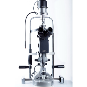 Front View of The Keeler Symphony Q Series Digital Slit Lamp